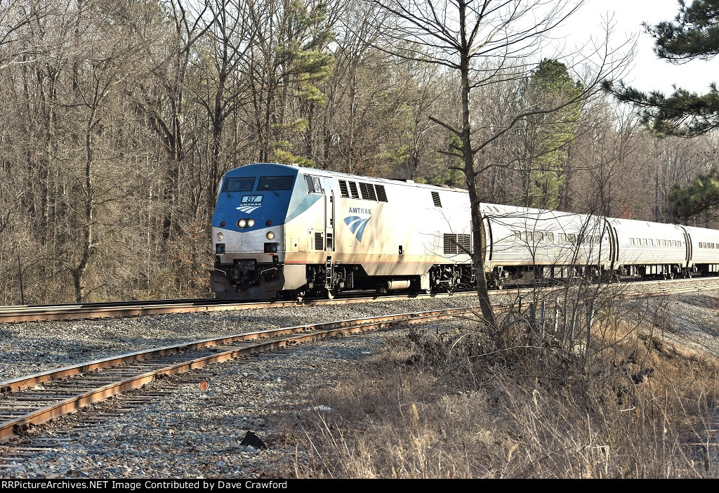 The Amtrak Palmetto Train 90